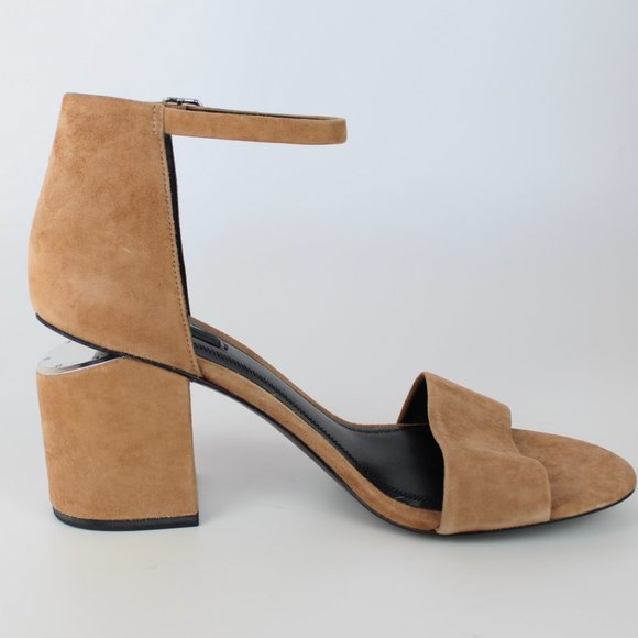 NEW ALEXANDER WANG Abby Sandals - Icon Cut Out Heels - Picture 6 of 11